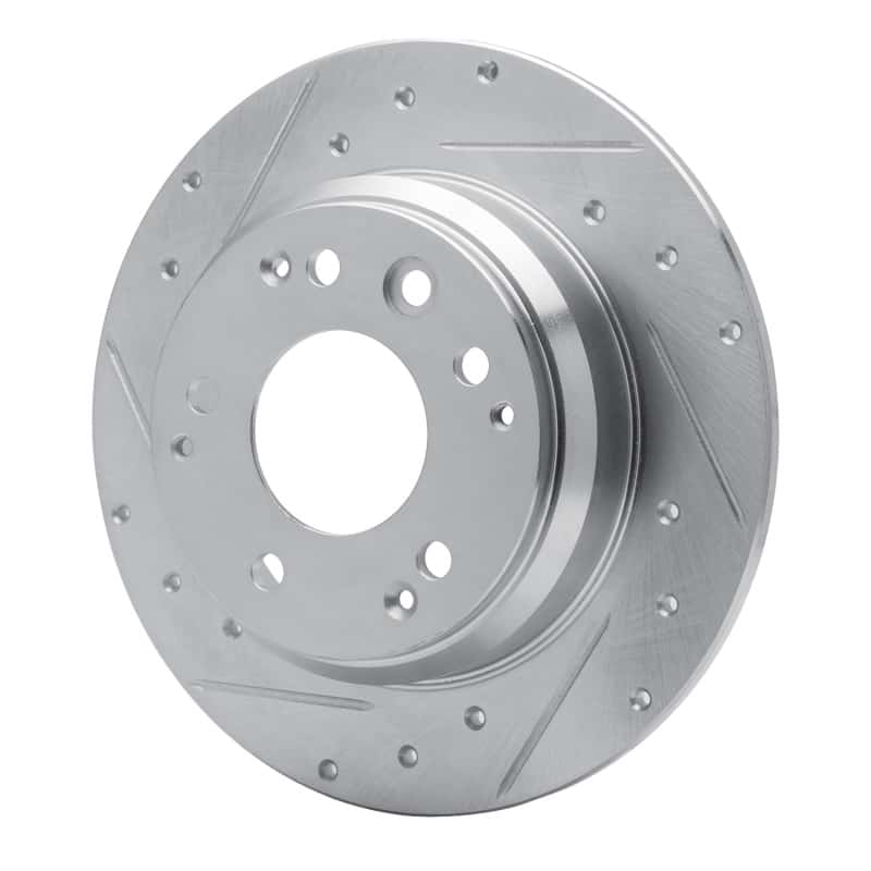R1 Concepts — R1 91-99 Acura Legend Rear Left Drilled & Slotted Silver Brake Rotor
R1 Brake Rotor Drill - view 2