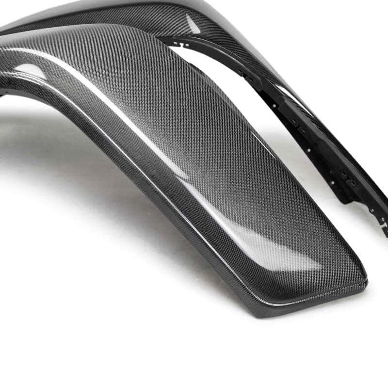 Anderson Composites — Anderson Composites 20-22 Jeep Gladiator (JT) Carbon Fiber Front Fender Fares - view 7
