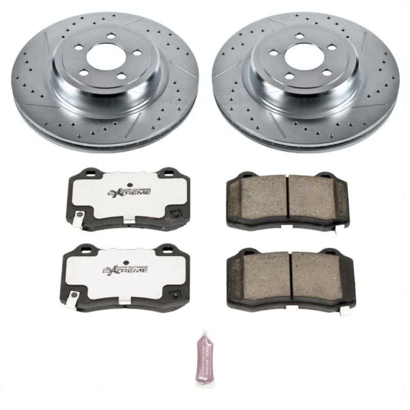 PowerStop — Power Stop 08-23 Dodge Challenger Rear Z26 Street Warrior Brake Kit - view 1