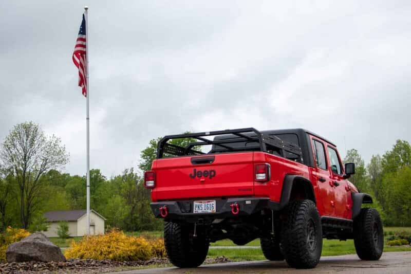 Fishbone Offroad — Fishbone Offroad Jeep Gladiator Tackle Bed Rack - view 15