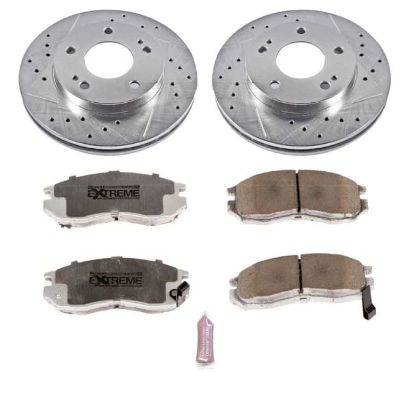 PowerStop — Power Stop 95-05 Chrysler Sebring Front Z26 Street Warrior Brake Kit - view 1