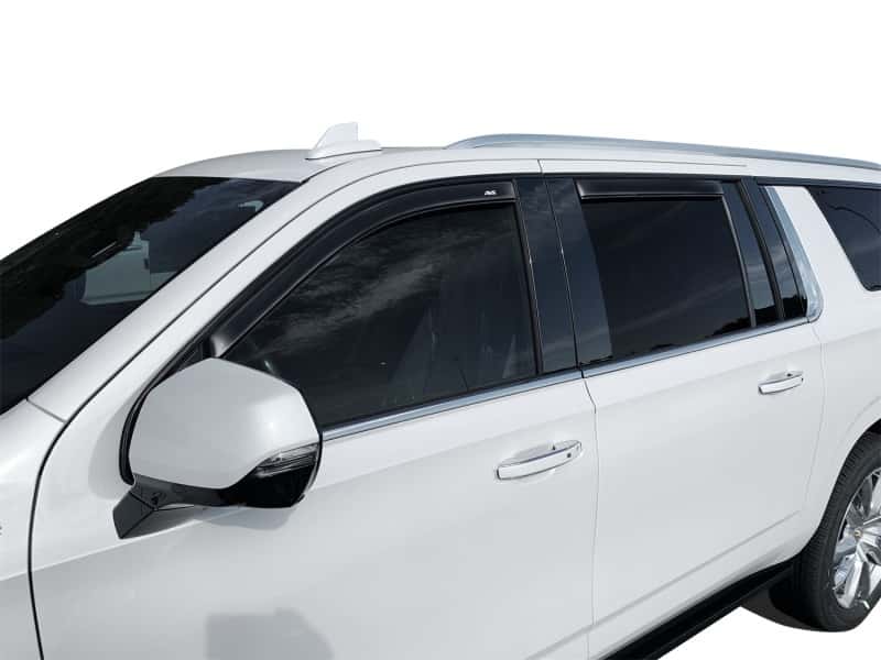 AVS — AVS 2021 GM Tahoe/Yukon/Escalade Ventvisor In-Channel Window Deflectors 4pc - Smoke
IN-CHANNEL VENTVISOR
Side Window Vent - view 5