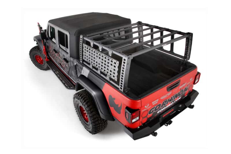 Go Rhino — Go Rhino 19-21 Jeep Gladiator XRS Overland Xtreme Rack - Box 1 (Req. gor5950000T-02)
Overland Xtreme Rack - view 9