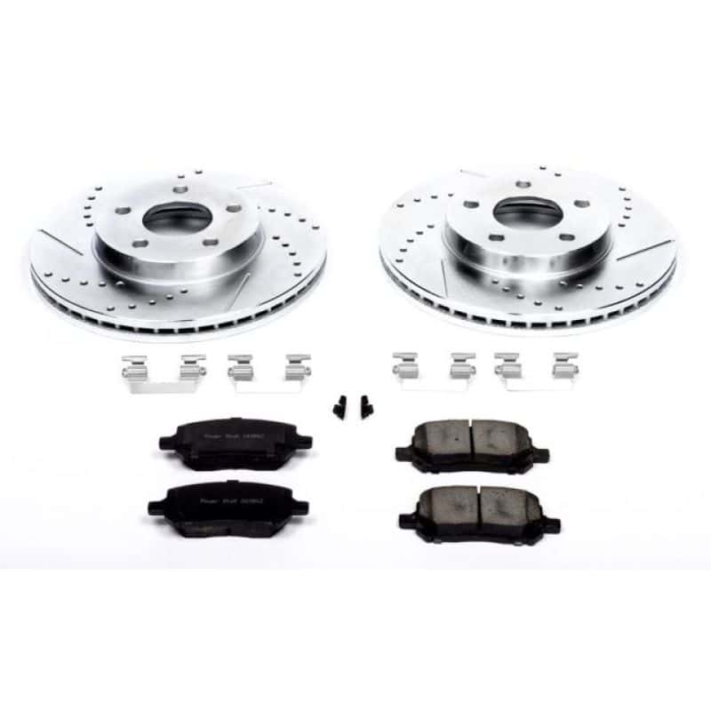 PowerStop — Power Stop 07-10 Chevrolet Cobalt Front Z23 Evolution Sport Brake Kit - view 1