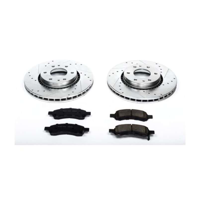 PowerStop — Power Stop 06-07 Buick Rainier Front Z23 Evolution Sport Brake Kit - view 1