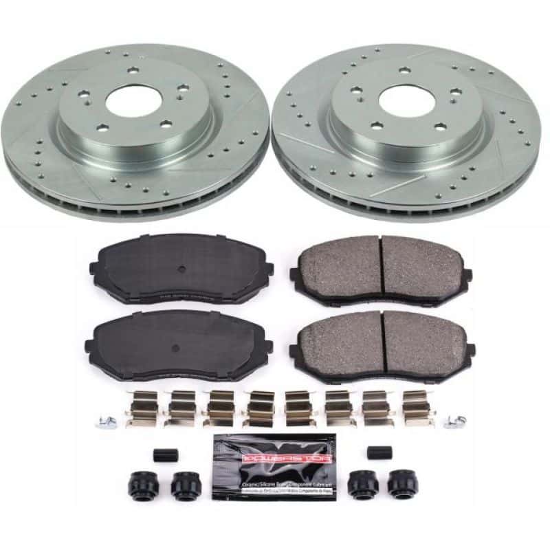 PowerStop — Power Stop 06-13 Suzuki Grand Vitara Front Z23 Evolution Sport Brake Kit - view 1