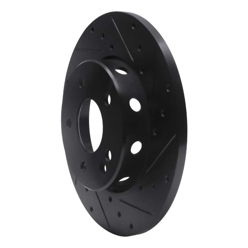 R1 Concepts — R1 97-98 Mercedes-Benz C230 Front Right Drilled & Slotted Black Brake Rotor
R1 Brake Rotor Drill - view 2