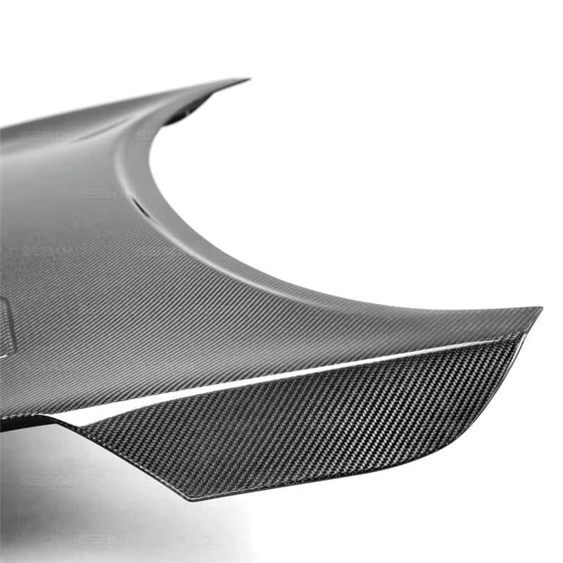 Seibon — Seibon 11-14 Nissan Juke GTR Style Carbon Fiber Hood - view 9