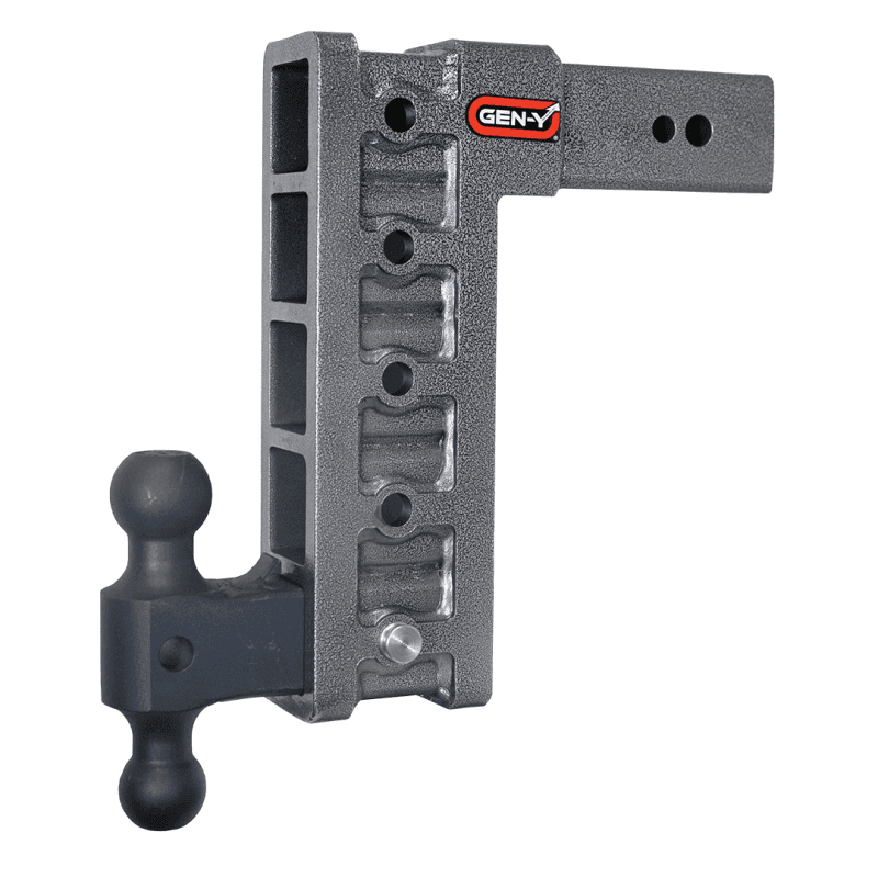 GEN-Y Hitch — Gen-Y Mega Duty 3in Shank 12in Drop 3.5K TW 32K Hitch w/GH-0161 Dual-Ball
Drop Hitch - view 2