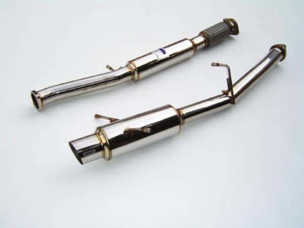 Invidia — Invidia 02-07 WRX/STi 76mm N1 REGULAR Stainless Steel Tip Cat-back Exhaust - view 1