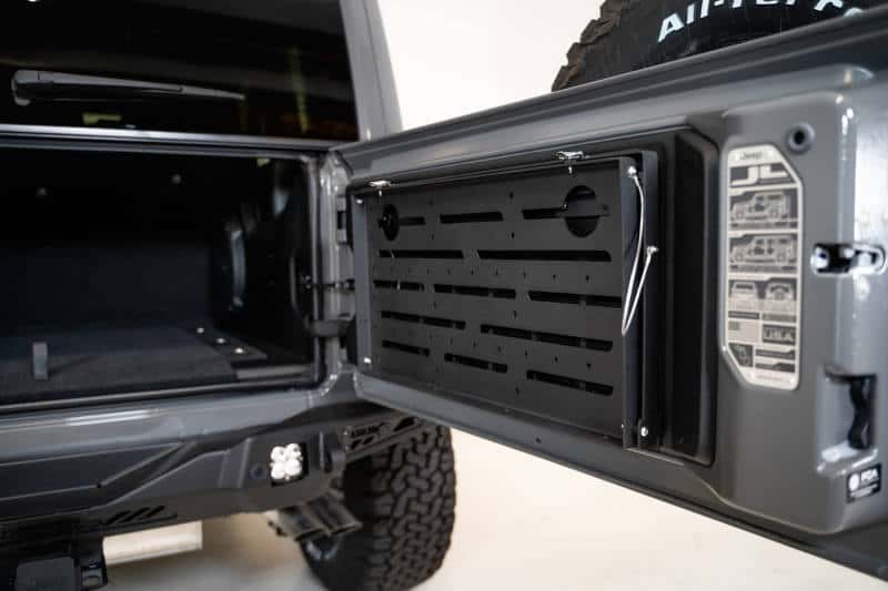 DV8 Offroad — DV8 Jeep JL Tailgate Mounted Table (Trail Table) - Black
Tailgate Table - view 3