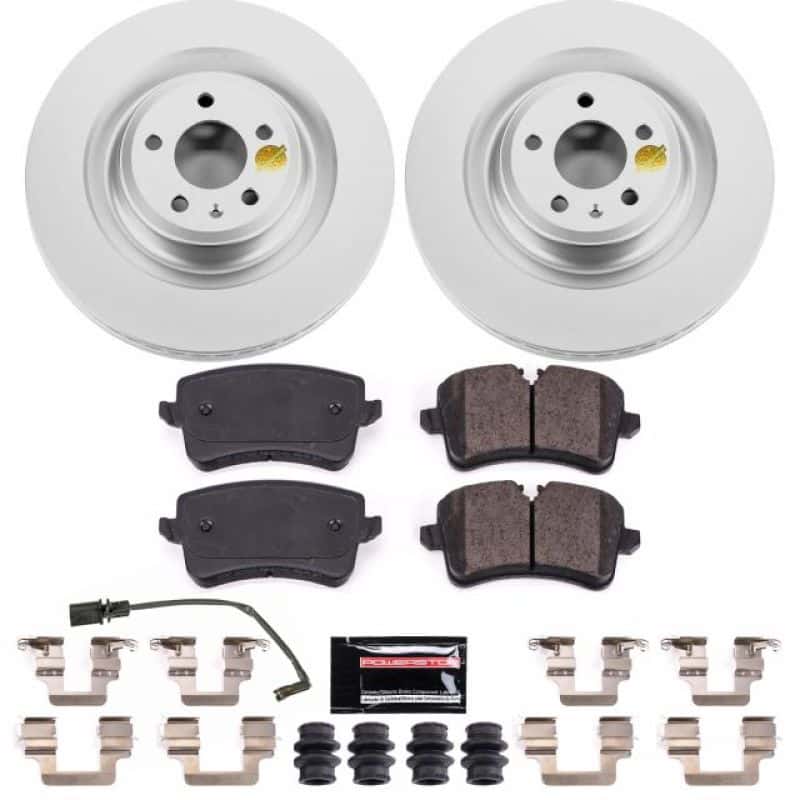 PowerStop — Power Stop 16-18 Audi A7 Quattro Rear Z23 Evolution Sport Coated Brake Kit - view 1
