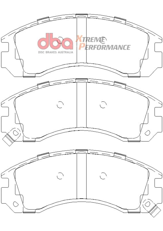 DBA — DBA 00-04 Mitsubishi Montero Sport XP650 Front Brake Pads
Brake Pad - view 1
