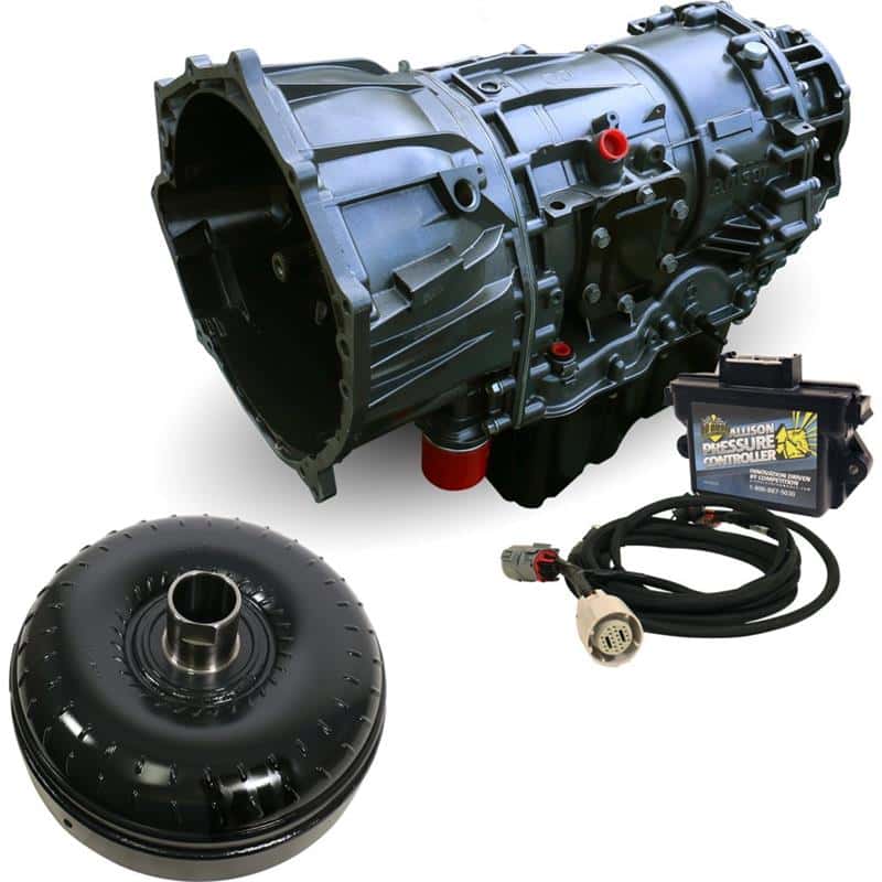 BD Diesel — BD Diesel Transmission & Converter Package w/ Pressure Controller - 2011-2016 Chevy LML Allison 4wd
Auto Trans Assembly
TRANS PKG STAGE 5 - view 2