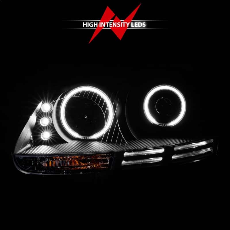 ANZO — ANZO 2006-2009 Volkswagen Rabbit Projector Headlights w/ Halo Black (CCFL)
Head Light Set
HdLtSet - view 7