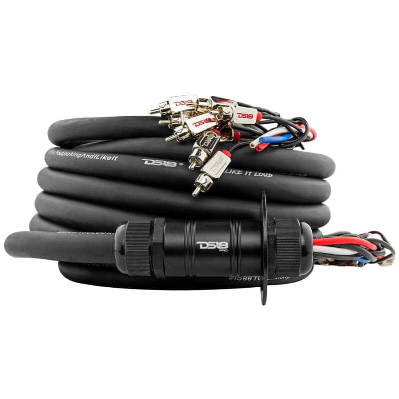 DS18 — DS18 Medusa Wire Pack 10 Channel RCA 4 x 12GA OFC Power Wire 30-Feet - view 4