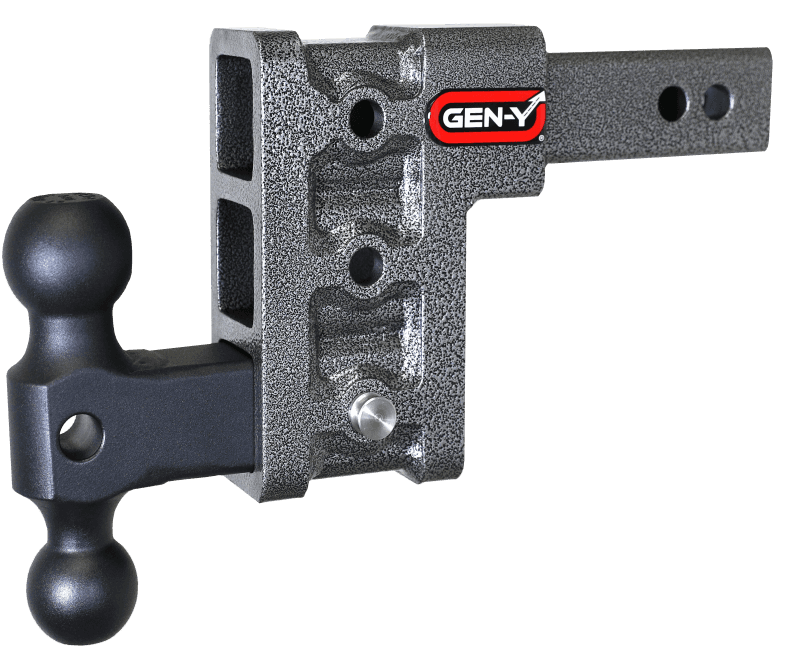 GEN-Y Hitch — Gen-Y Mega Duty 2in Shank 5in Drop 1.5K TW 10K Hitch w/GH-031 Dual-Ball
Drop Hitch - view 1