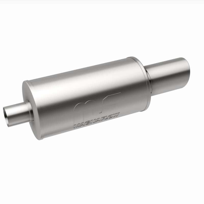 Magnaflow — MagnaFlow Muffler W/Tip Mag SS 14X7X7 2.25/4.
Straight Through - view 19