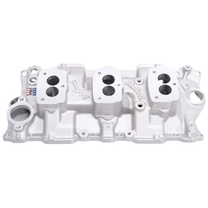 Edelbrock — Edelbrock Manifold Vintage Series C357B 3X2
MANIFOLD - view 1
