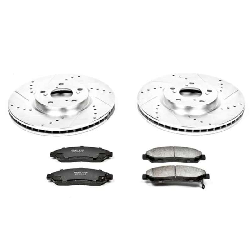 PowerStop — Power Stop 07-13 Acura MDX Front Z23 Evolution Sport Brake Kit - view 1