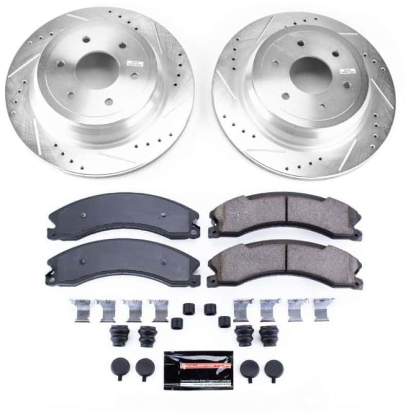 PowerStop — Power Stop 16-18 Nissan Titan XD Rear Z23 Evolution Sport Brake Kit - view 1