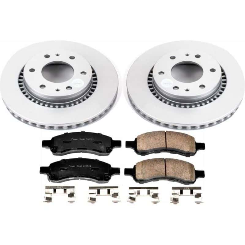 PowerStop — Power Stop 06-07 Buick Rainier Front Z17 Evolution Geomet Coated Brake Kit - view 1