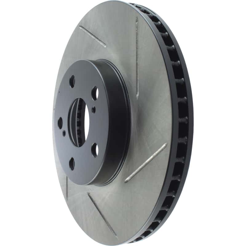 Stoptech — StopTech Power Slot 01-05 Toyota Celica GT & GT-S/05-09 Scion tC Slotted Left Front Rotor
Sport Slotted Rotor
Disc Brake Rotor - view 4