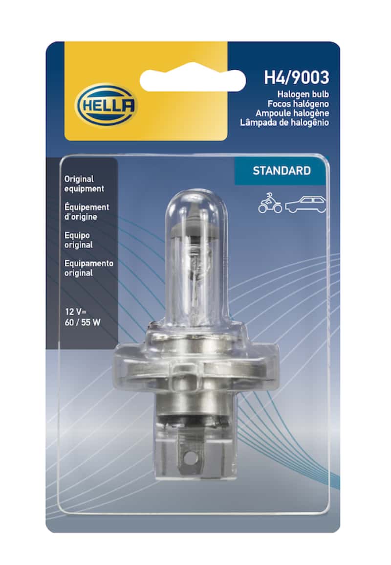 Hella — Hella Bulb H4 12V 60/55W P43T T4625 Sb
H4SB Halogen Bulb - view 5