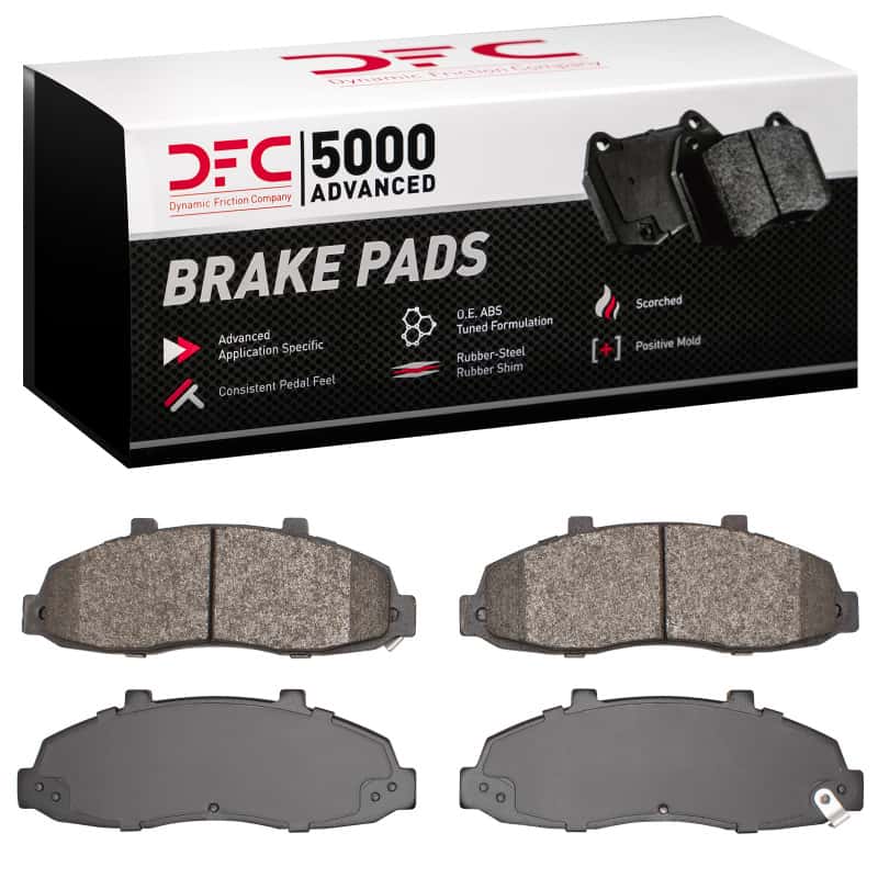 DFC — DFC 00-04 Ford F-150 4WD Front 5000 Advanced Semi Metallic Brake Pads
DFC Brake Pad Set - view 1