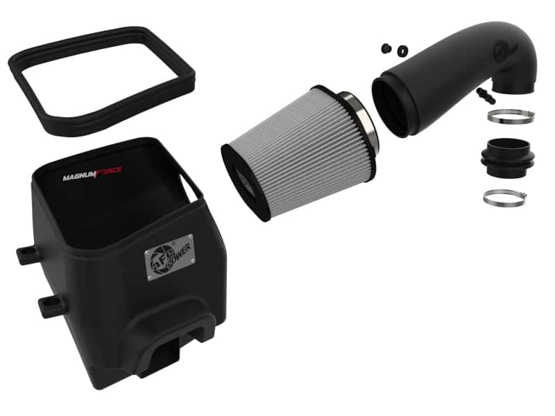 aFe — aFe MagnumFORCE Intake Stage-2 Pro DRY S 19-22 Dodge Ram 1500 V8-5.7L HEMI
Magnum FORCE Intake - view 2