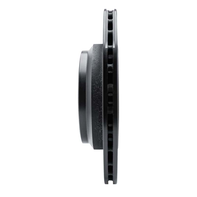 R1 Concepts — R1 14-16 Maserati Ghibli Rear Right Drilled & Slotted Black Brake Rotor
R1 Brake Rotor Drill - view 3