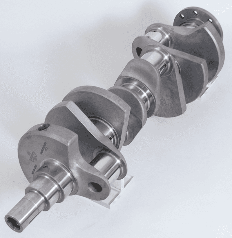 Eagle — Eagle Chrysler RB 4340 Crank 4.25 Stroke 2.2 Rod Pin 8 Bolt Flange
4340 Crank - view 2