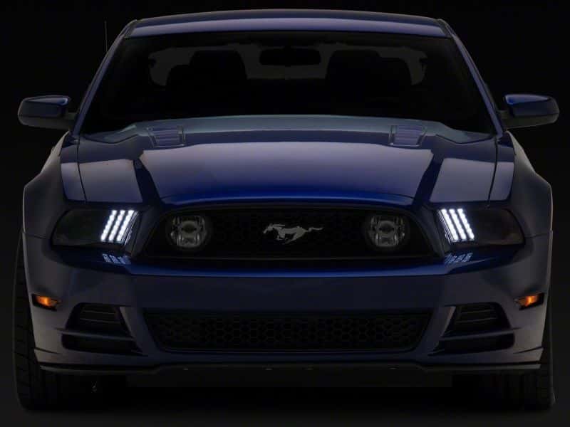 Raxiom — Raxiom 13-14 Ford Mustang LED Projector Headlights SEQL Turn Signals- Blk Housing (Clear Lens)
Headlights - view 12