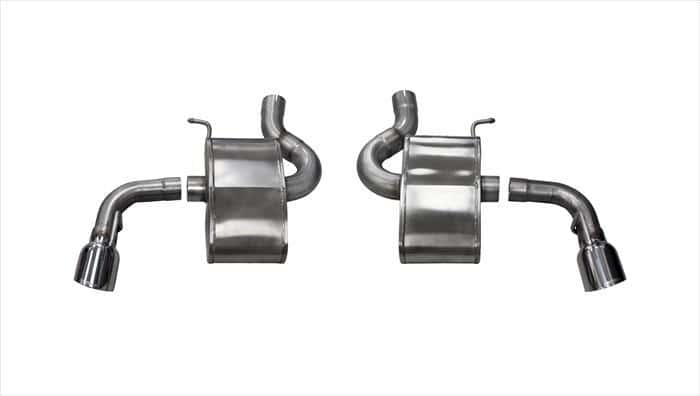 CORSA Performance — Corsa 2016-2024 Chevrolet Camaro SS 6.2L V8 2.75in Polished Xtreme Axle-Back Exhaust Dual Rear Exit
Exhaust - view 4