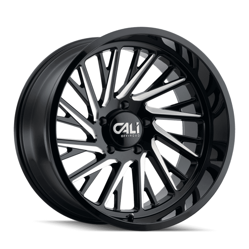 Cali Off-Road — Cali Off-Road 9114 Purge 24x14 / 6x139.7 BP / -76mm Offset / 106mm Hub Gloss Black Milled Wheel
9114 - view 1