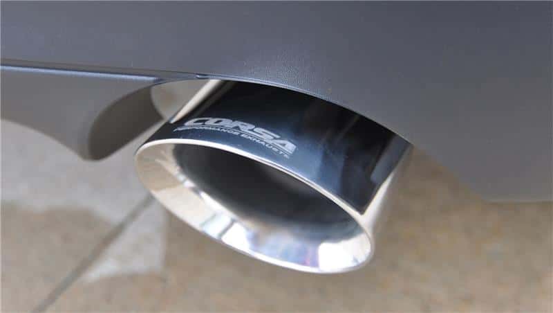CORSA Performance — Corsa 2011-2021 Jeep Grand Cherokee Polished 2.5in Dual Rear Exit Cat-Back Exhaust
Exhaust - view 3