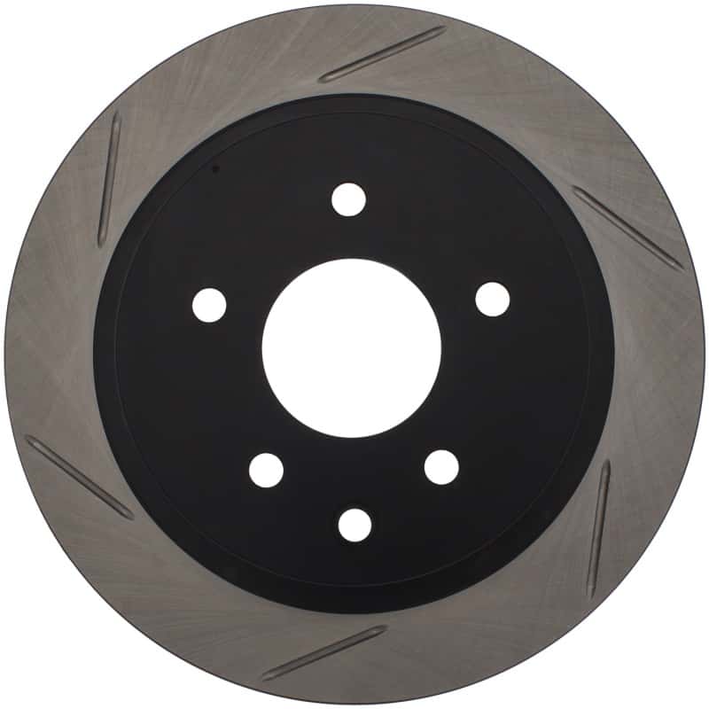 Stoptech — StopTech Power Slot 03-05 350Z / 03-04 G35 / 03-05 G35X SportStop Slotted Rear Right Rotor
Sport Slotted Rotor - view 1