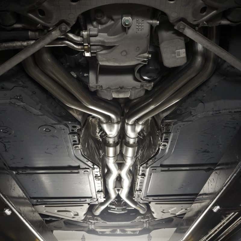 Stainless Works — Stainless Works 2014-18 Corvette 6.2L Headers 2in Primaries w/ High-Flow Cats X-Pipe
Exhaust System - view 34