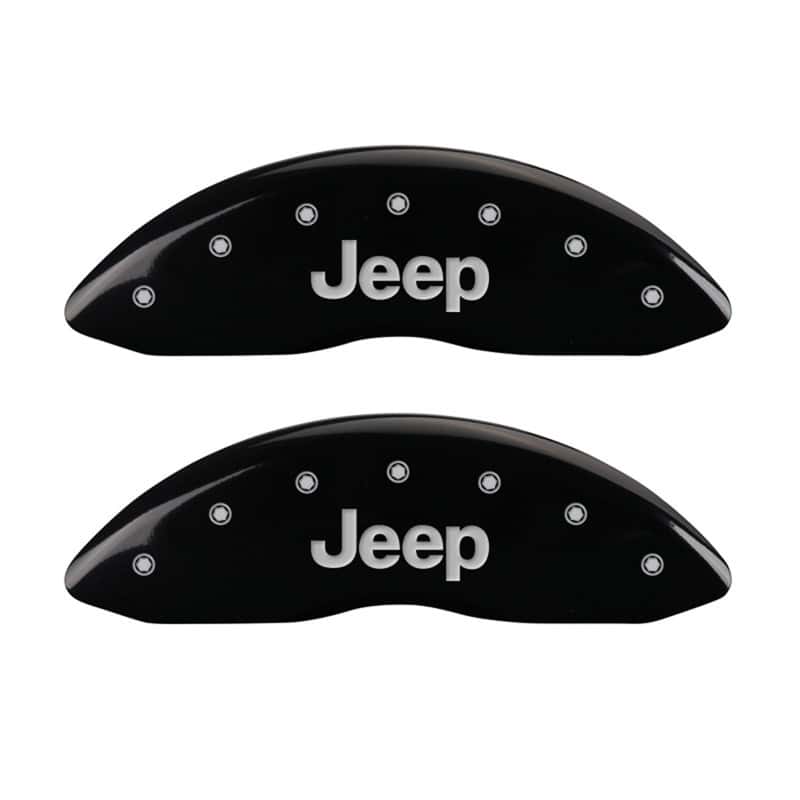 MGP — MGP Front set 2 Caliper Covers Engraved Front JEEP Black finish silver ch
Caliper Covers - view 1