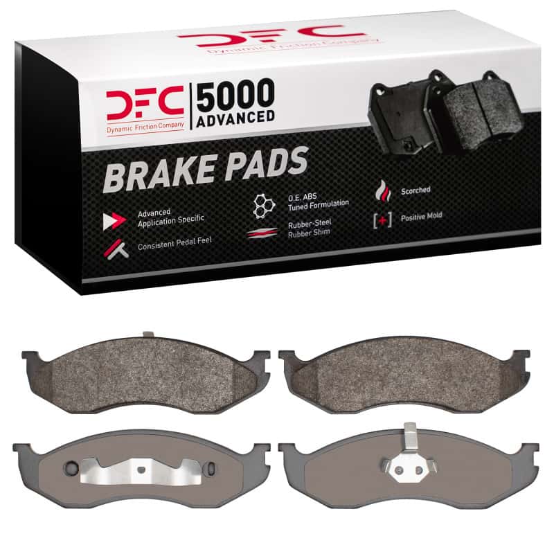 DFC — DFC 90-06 Jeep Grand Wagoneer Front 5000 Advanced Semi Metallic Brake Pads
DFC Brake Pad Set - view 1