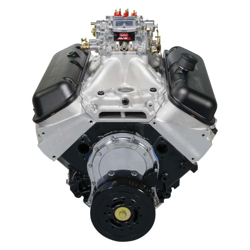 Edelbrock — Edelbrock Crate Engine Edelbrock/Pat Musi 555 RPM XT BBC 675 HP Stock Exhaust Port Location
{"Sellable":"Yes"}
CRATE ENGINE - view 11