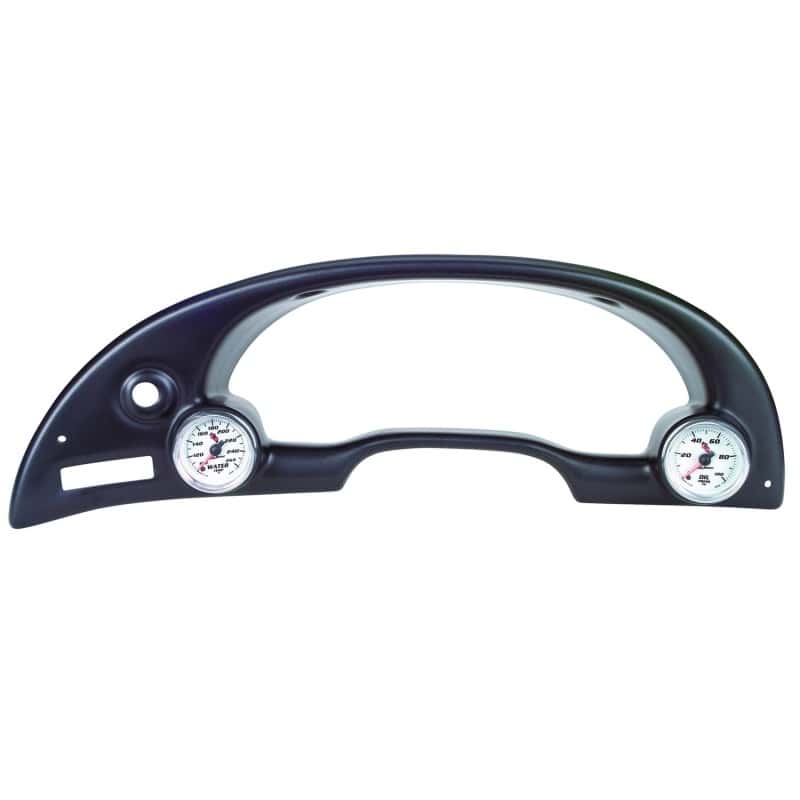 AutoMeter — Autometer 94-00 Ford Mustang 52mm Black Dual Instrument Cluster Bezel
2-1/16" DUAL INSTRUM - view 3