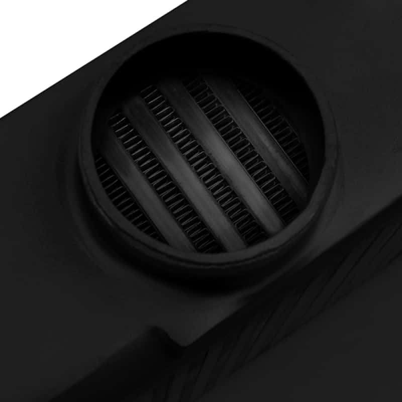 Mishimoto — Mishimoto Subaru 02-07 WRX/04-07 STi Top-Mount Intercooler Kit - Powder Coated Black & Blue Hoses - view 24