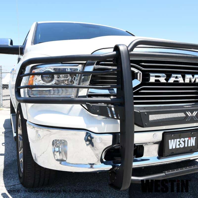 Westin — Westin 19-21 Ram 1500 Classic (Excl Rebel) Sportsman X Grille Guard - Textured Black
Grille Guard - view 6
