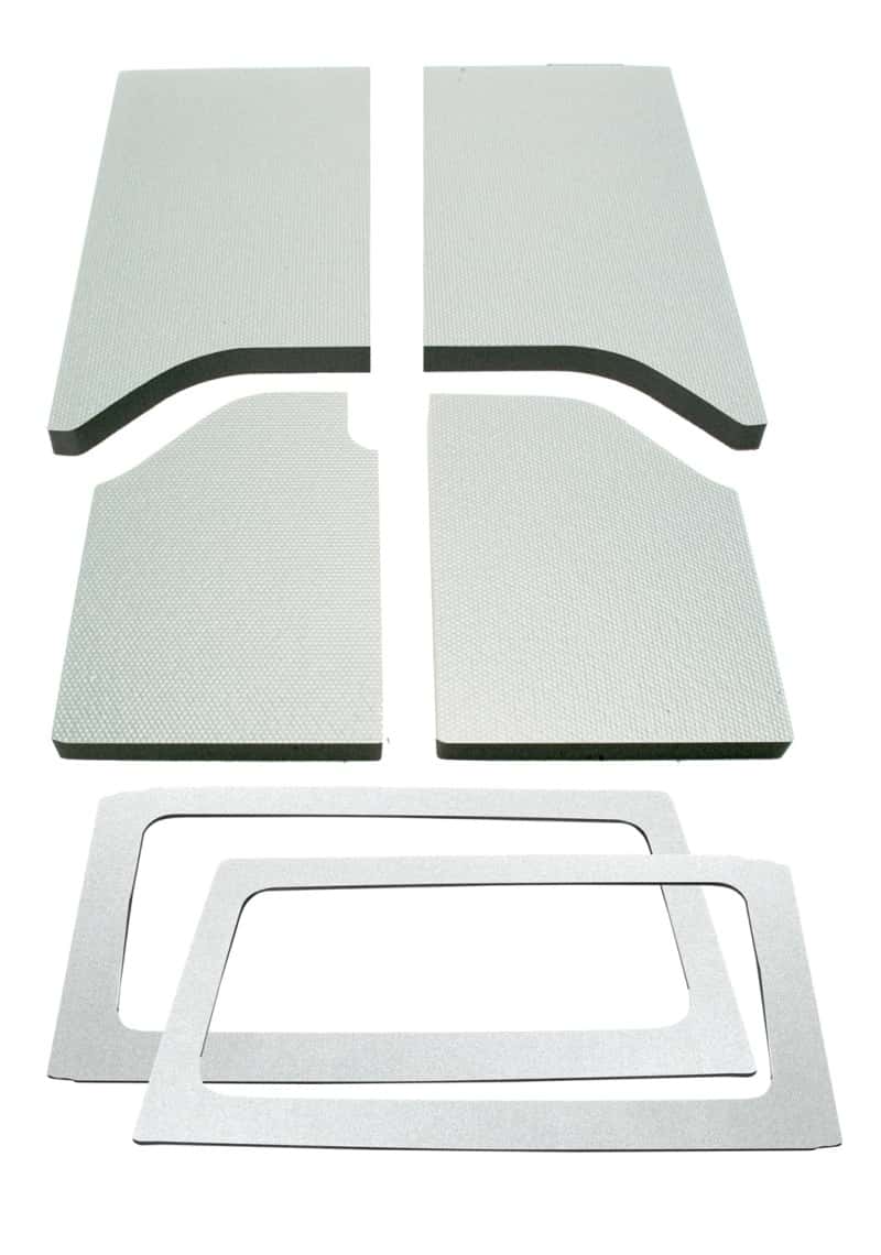 DEI — DEI 11-18 Jeep Wrangler JK 2-Door Boom Mat Complete Headliner Kit - 6 Piece - White
Sound Dampening Kit - view 10