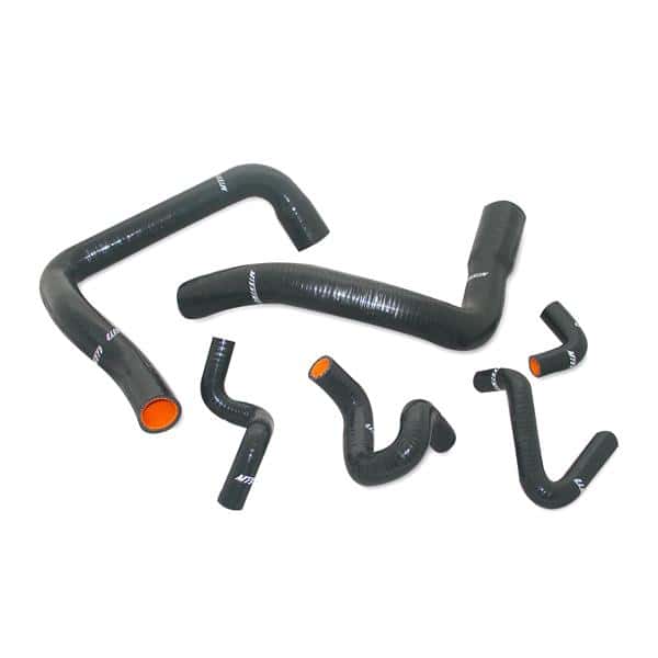 Mishimoto — Mishimoto 86-93 Ford Mustang Black Silicone Hose Kit
Coolant Hose Kit - view 2