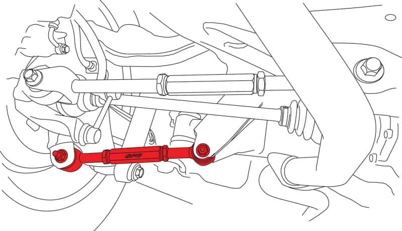 SPC Performance — SPC Performance 03-06 Subaru Baja/00-09 Legacy/Outback Rear Camber Kit (SINGLE ARM-REQUIRES 2)
ADJ. CAMBER ARM
ADJ ARM EA - view 5