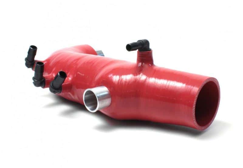 Perrin Performance — PERRIN 08-14 Subaru WRX / 04-13 Forester XT / 05-09 LGT/OBXT Turbo Inlet Hose - Red - view 2