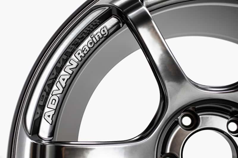 Advan — Advan RG-4 17x8.0 / +37 / 5x114.3 - Racing Hyper Black & Ring - view 3