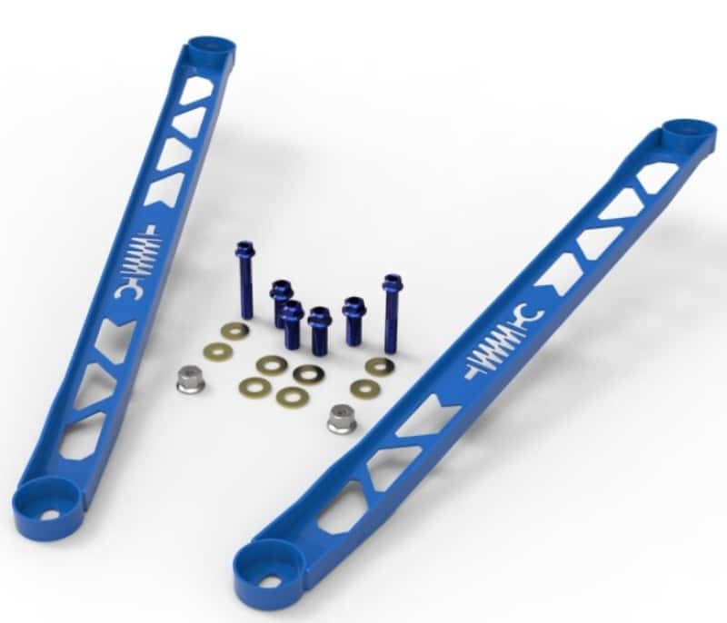 aFe — aFe CONTROL 304 Stainless Steel Front Suspension Strut Brace Blue - Toyota GR Supra (A90) 20-21
Front Strut Brace - view 2